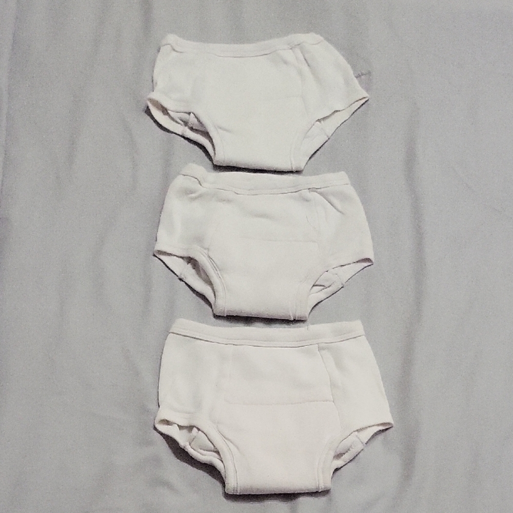 Luvable Friends Classic White Training Pants